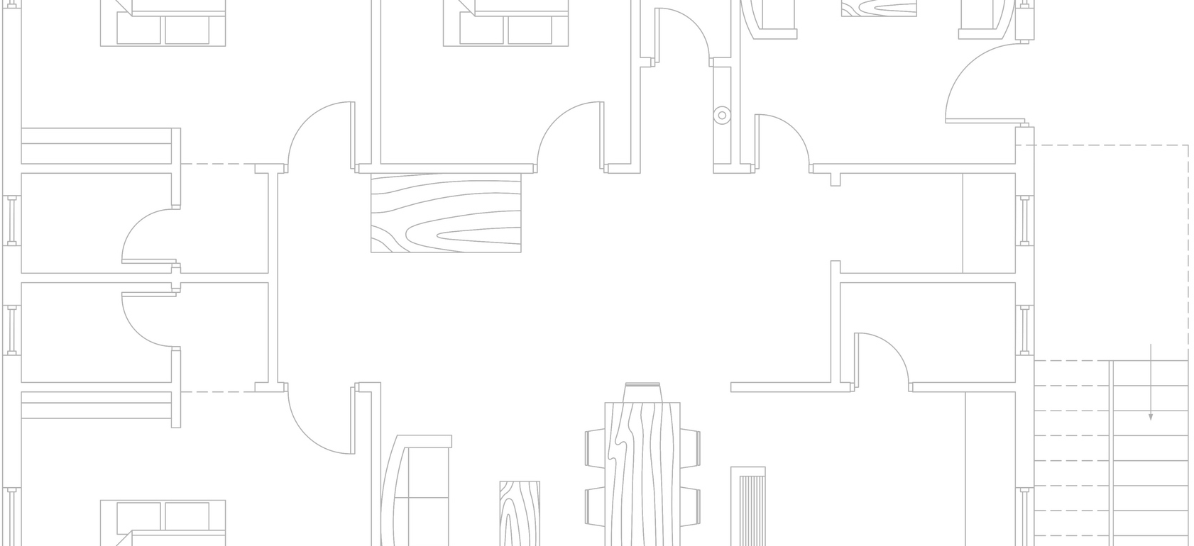 Plan architectural d’un bien immobilier